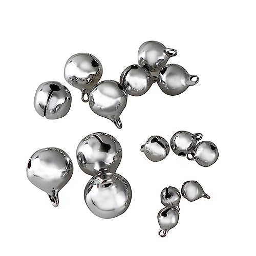 COLLBATH 100Pcs Haustierglocken Hundekragen Glocken Für Hundekatze Glocken Für Kragen Glocken Für Welpen Silber von COLLBATH