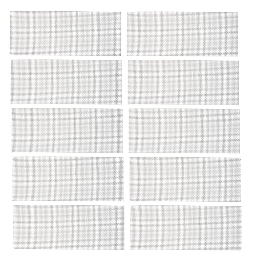 COLLBATH 10st Aquatisches Netz Java-moos-mesh Moosgitter Fisch Schüssel Aquariengitter Tomatenkäfig Pflanzenanker Für Aquarien Javamoos Aquarienpflanze Aquarium Tank Rostfreier Stahl Silver von COLLBATH