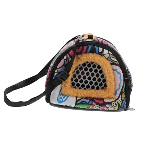 COLLBATH Reise-Rucksack für Hamster Ratten-zubehör Tier-hängematte für Frettchen Ratten Atmungsaktive Handtasche für Haustiere Vögel Kleintiere Tragetasche von COLLBATH