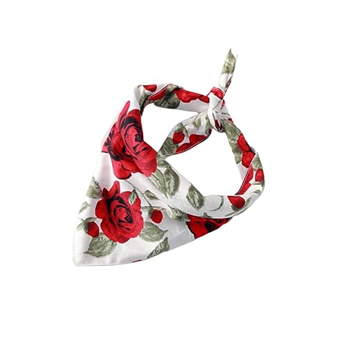 COLLBATH 1stk Hundehalsband Blumenhundeschals Anfänger-Aquarium Katzenschleifenhalsband Kleines Katzenhalsband Hochzeit Taschentuch Haustier Katzen Und Hunde Lätzchen von COLLBATH