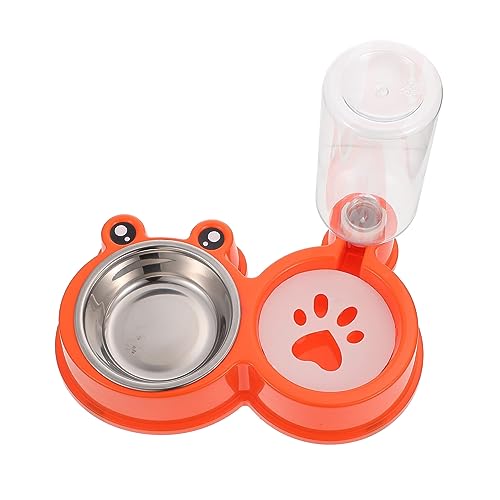 COLLBATH 1Stk Haustiernapf Tierfutterspender Katzenfutter Wasserspender Spender für Wasserflaschen Dog Bowl Hunde schüssel Katzennapf Katzennäpfe Fressnapf für Hunde Hundenapf Plastik von COLLBATH