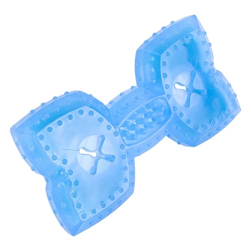 COLLBATH 1Stk Hundeeisknochen interaktives Eiscreme Dog Toy interaktive Langeweile bei Hunden Hundespielzeug für Aggressive Kauer gefrierschrank Welpenspielzeug Blue von COLLBATH