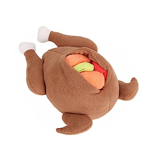 COLLBATH 1Stk Plüschtiere für Haustiere Hundefutter versteckte Spielzeuge Hunde Slow Feeder Spiel Kuscheltier für Hunde robust Dog chew Toy Squeeze Sound Hundespielzeug bissfestes Spielzeug von COLLBATH