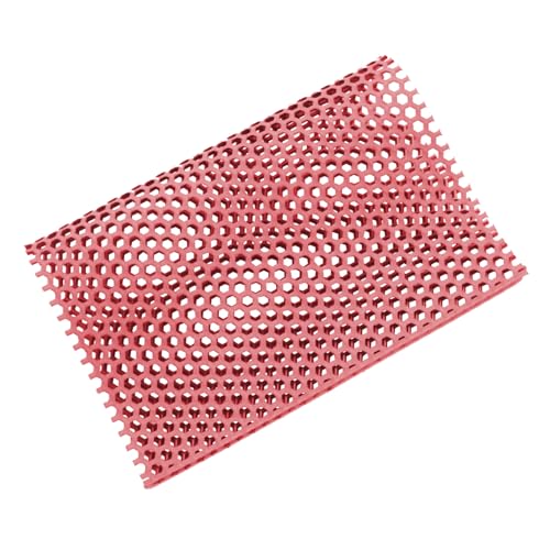 COLLBATH 1Stk hundebox pad Haustierkäfigunterlage Hasenkäfigmatten Haustierkäfige für Kleintiere Hundekäfigmatte Haustiermatte Hundekäfig-Pad Fußmatte für Haustiere PVC-Material rot von COLLBATH