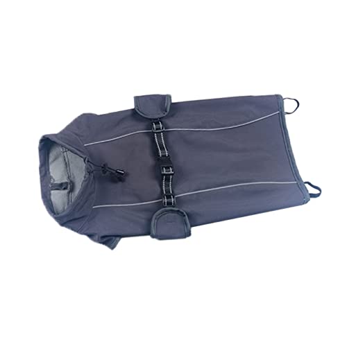 COLLBATH 1stk Haustierjacke Hundekleidung Für Kleine Hunde Wintermantel Für Hunde Hundemäntel Für Kaltes Wetter Warme Jacken wasserdichte Regenjacken Warmer Hundepullover Grey Polyester von COLLBATH