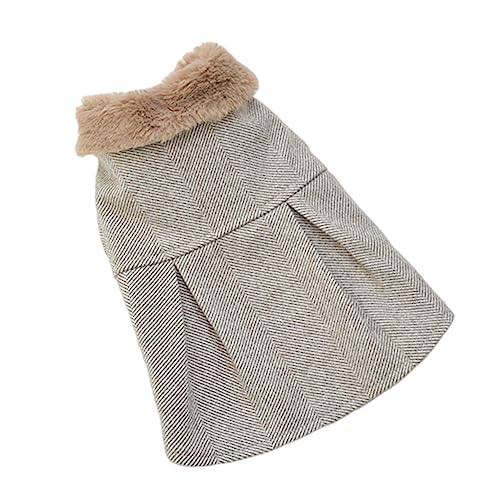 COLLBATH M Größe Haustier Winter warm Hund Mantel Haustier Kleidung Welpen Kleid Hund Weste von COLLBATH