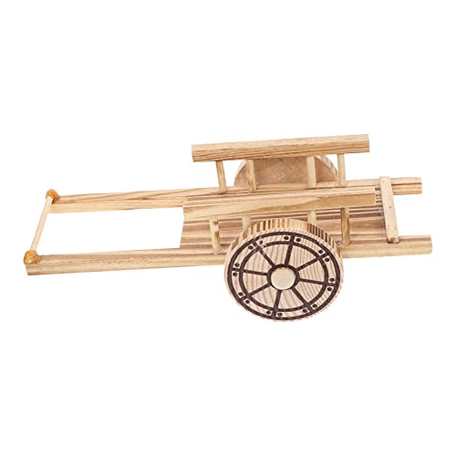 COLLBATH Select Papagei Spielzeug Holz Handwagen Vogel Spielzeug Sicher Robust Für Papagei Training von COLLBATH