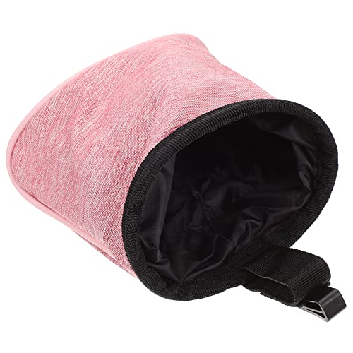 COLLBATH 1stk Snackpaket Für Haustiere Hundepflegetasche Tasche Für Hundespaziergang Welpe Leckerlibeutel Für Das Hundetraining Hundeclip Leckerli-Tasche Für Haustiere Oxford-Stoff Rosa von COLLBATH