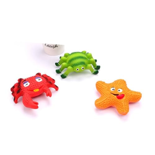 COLLBATH 2 STK Zubehör für die Hundereinigung Katze Molar Spielzeug Unzerstörbares Hundespielzeug Dog chew Toy hundekauspielzeuge Dog Toy Kauspielzeug für Hunde Spielzeug für Haustiere rot von COLLBATH