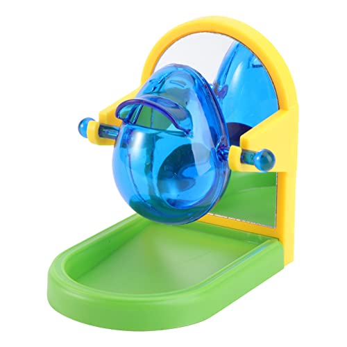 COLLBATH 2 STK fehlende Lebensmittelspielzeuge großer Hamsterkäfig Leckage von Papageienfutter s Trainingsspielzeug intelligenzspielzeug Bird Toys Haustier Spielzeug Heimtierbedarf Metall von COLLBATH