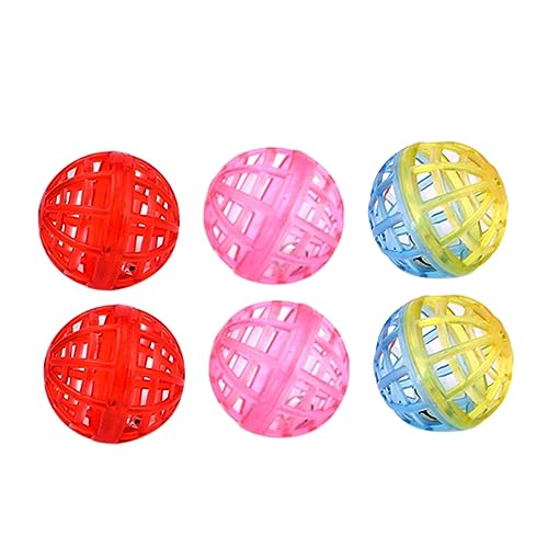 COLLBATH 20St Katzenglocke Ballspielzeug Funny Toys Fun Toy Katzen Spielzeug+ katzenball katzenspielzeig Katzenspielzeug Trainingsball für Katzen Pet-Ball-Spielzeug Ballspielzeug für Katzen von COLLBATH