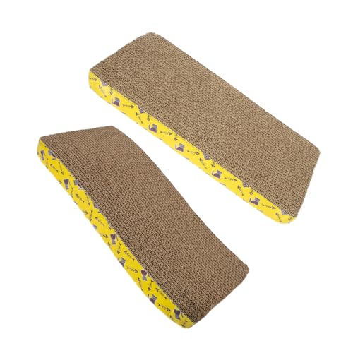 COLLBATH 2St kratzbaum für Katzen Katze kratzt Katze kratzmatte Wand kratzbrett katzenspielzeug kratzmöbel für Katzen Katzenkratzunterlage für den Haushalt Heimtierbedarf Wellpapier von COLLBATH