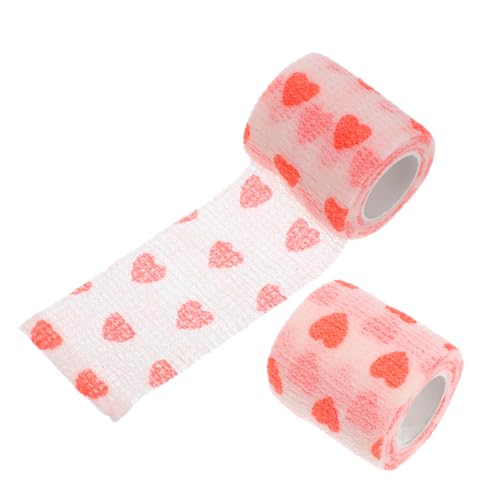 COLLBATH 2st Haustierschutzgürtel Verbandschuh Für Hunde Hundepfotenverband Katzen-Haustier-Verband Bandage Für Hunde Pfotenwickel Für Hunde Booties Für Hundepfoten Hundeschuhe Rosa Vlies von COLLBATH