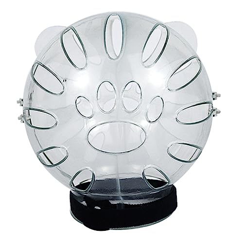 COLLBATH 3St Haustierraumhaube Katze transparente Schnauze Katze Maulkorb atmungsaktive Katzenhaube Katze Hund Maske Katzen Hut katzenmützen Fellpflegehelm für Katzen Klare Katzenhaube Abs von COLLBATH