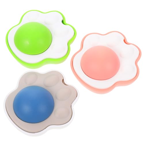 COLLBATH 3St Katzenminze Spielzeug Kätzchenspielzeug für Wohnungskatzen Kätzchen Katzenminze Ball interaktives katzenspielzeug Interactive cat Toy Katzenminze-Kugel für den Haushalt pp von COLLBATH