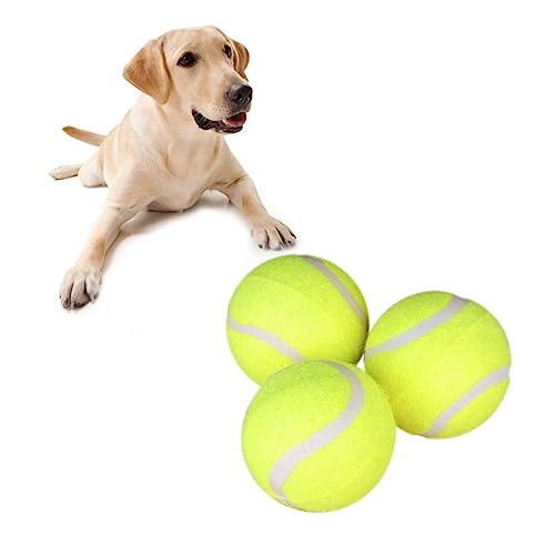 COLLBATH 3st Spielzeug Für Haustiere Tennisball Für Hunde Ungiftiges Hundespielzeug Lustiges Hundespielzeug Haustiere Kauen Spielzeug Kauspielzeug Für Hunde -Spielzeug Jugueten von COLLBATH