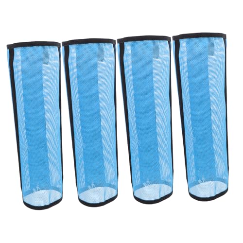 COLLBATH 4 Stück Fliegenstiefel für Pferde Atmungsaktive Gamaschen aus Robustem Netzmaterial für Effektiven Fliegenschutz für Reiterhöfe und Turniere COLLBATH 4 Stück Fliegenstiefel für Pferde Atmungsaktive Gamaschen aus Robustem Netzmaterial für Effektiven Fliegenschutz für Reiterhöfe und Turniere von COLLBATH
