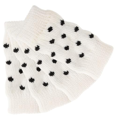 COLLBATH 4 Stück Haustiersocken Katzenleggings für Katzen Haustierzubehör hundepflege Hunde Pflege Haustiere Hundebedarf Schuhschutz der Hund Beinsätze Hundekleidung Bein Socken Gamaschen von COLLBATH