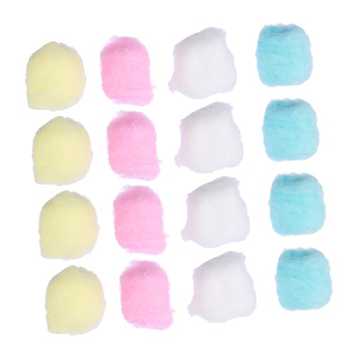 COLLBATH 5 Packungen Hamster Wattebausch farbige Wattebäusche hamsterbettwäsche Baumwolle Hamster einstreu Hamster Bettwäsche Decke Haustierhaus warmes Kissen warme Baumwolle Colorful von COLLBATH