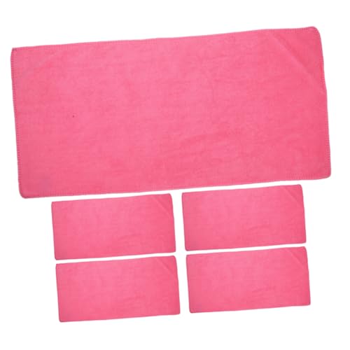 COLLBATH 5St Meerschweinchendecke großes Hundebett Hamsterhandtuch Igelkäfig-Pads Kaninchen Animal Polster haustierdecke Käfigdecke Käfigeinlagen für kleine Haustiere superfeine Faser Rosy von COLLBATH