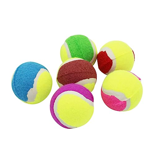 COLLBATH 6 Pack Hundespielzeug Bälle Für Hunde Für Haustiere Haustierbälle von COLLBATH