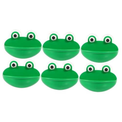 COLLBATH 6 STK Klettertisch Für Haustiere Frosch Terrarium Schildkröte Zubehör An Der Wand Befestigter Froschlebensraum Frosch Lebensraum Tank Reptilienversteck Reptilienhöhle Green Plastik von COLLBATH