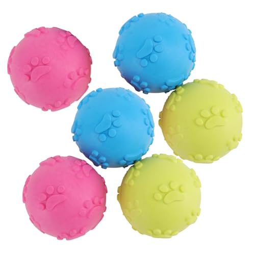 COLLBATH 6St Kauspielzeug Flauschige Kuscheltiere quietschendes hundespielzeug Spielzeug für Haustiere Hündchenspielzeug knete Spielzeug chew Toy Dog Toys zahnende quietschende Spielzeuge von COLLBATH