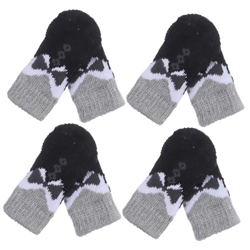 COLLBATH 8 Stück rutschfeste Hundesocken, Katzen- Und Hundepfotenschutzsocken, Polyester-haustiersocken von COLLBATH