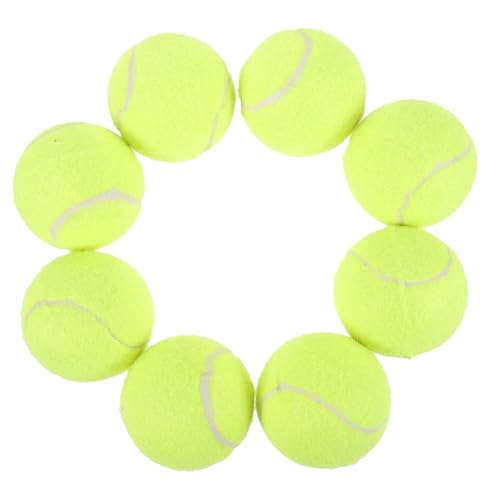 COLLBATH 8st Tennis Trainieren Tennisbälle Für Kinder Spielzeugbälle Für Hunde Zahnhundeball Kleine Tennisbälle Beißball Für Hunde Multifunktions-tennisbälle Tennisbälle Für Draußen Gummi von COLLBATH