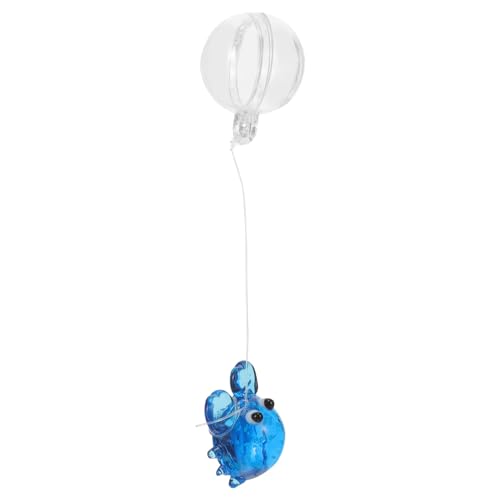 COLLBATH Aquarium Dekoration Luftstein Für Aquarien Koralle Tank Quallenlampe Schwimmende Aquariendekorationen Aquarienlicht Aquarium Licht Dekorationen Für Aquarien Schwebend Glas Sky-Blue von COLLBATH