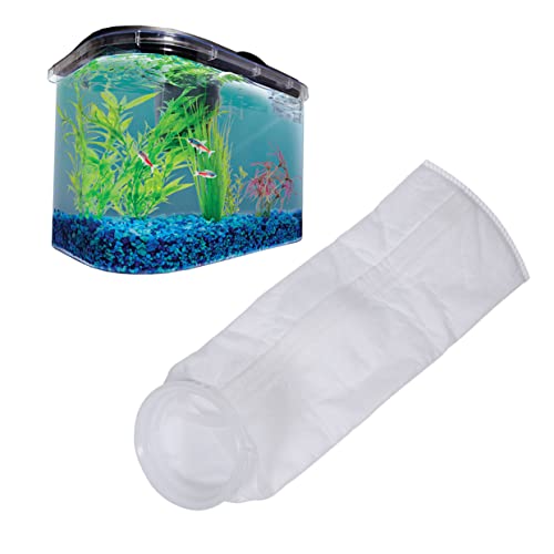 COLLBATH Aquarium Filzfilterbeutel 200 Μm Netzfiltermedienbeutel Für Effektive Filtration Weiß Geeignet Für Verschiedene Aquarienmodelle Langlebiges Filtermaterial von COLLBATH