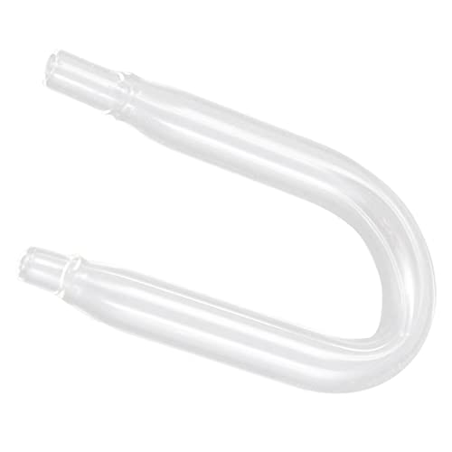 COLLBATH Aquarium U-förmiges Aquarium co2 Luftpumpe für Aquarien Bausatz Auto aquaristik zubehör Aquarium CO Zubehör CO2-Schlauch im Aquarium co2-diffusor für Aquarium Transparent von COLLBATH