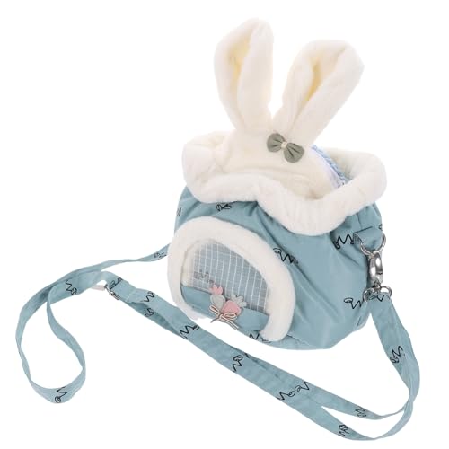 COLLBATH Atmungsaktive Tragetasche Für Hamster Reisetasche Für Haustiere Atmungsaktive Hamstertrage Hamstertragetasche Hamster-Outdoor-träger Reisetasche Für Hamster Hamstertasche Polyester von COLLBATH