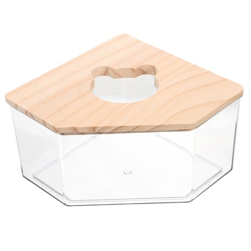 COLLBATH Badezimmerspielzeug klein Hamster Wurf Sandkasten Badesand Container Chinchilla-Sandbadbehälter Chinchilla-Sand-Badewanne Sandbecken für Meerschweinchen Acryl COLLBATH Badezimmerspielzeug klein Hamster Wurf Sandkasten Badesand Container Chinchilla-Sandbadbehälter Chinchilla-Sand-Badewanne Sandbecken für Meerschweinchen Acryl von COLLBATH