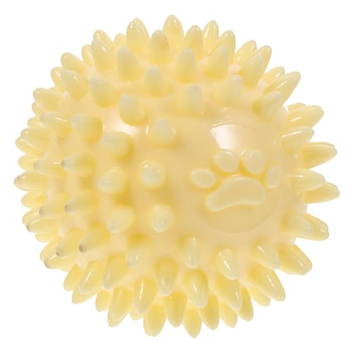 COLLBATH Outdoor Hundeball Interaktives Kauspielzeug Für Welpen Zur Zahnreinigung Mit Stacheln Material Ideal Für Das Training Und Die Beschäftigung Von Hunden von COLLBATH