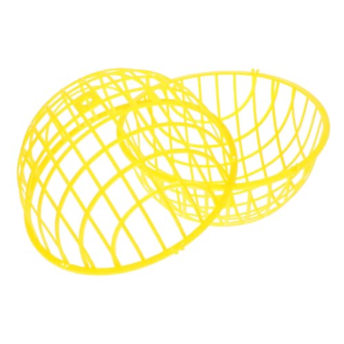 COLLBATH Beweglicher Hühnerballkäfig Rundes Sicheres Geflügelgehege für Hühner Kaninchen und Kleintiere Outdoor Käfig mit Optimaler Belüftung und Stabilität Gelb COLLBATH Beweglicher Hühnerballkäfig Rundes Sicheres Geflügelgehege für Hühner Kaninchen und Kleintiere Outdoor Käfig mit Optimaler Belüftung und Stabilität Gelb von COLLBATH