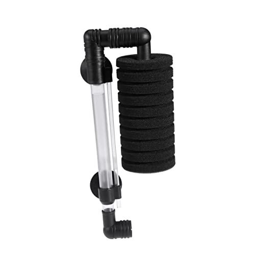 COLLBATH Biochemischer Schwammfilter Für Aquarien Wasserfilter Für Fischbecken Single Sponge Wasserfilter Ideal Für Optimale Wasserqualität Und Biologische Reinigung von COLLBATH