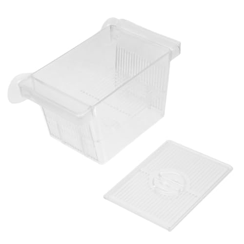 COLLBATH Box Fry Box Brutbox Aquarium Zubehör Aquarium Kindergarten Zuchttank Schildkröten Lebensraum Trenner Betta Aquarium Mit Trennwand Fisch Isolationskoffer Fischzucht Koffer Aus von COLLBATH