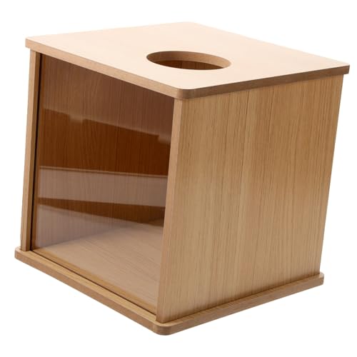 COLLBATH Box Zum Graben Von Hamstern Meerschweinchen Sandbecken Durchsichtiges Hamster Badezimmer Badewanne Hamster Zubehör Hamster Sandbecken Hamster Badewannen Hamster Sandbad von COLLBATH