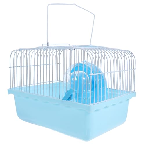 COLLBATH Hamsterkäfig Tragbarer Käfig Für Kleintiere Reisebox Für Hamster Ratten Und Meerschweinchen Mit Zubehör Zufällig von COLLBATH