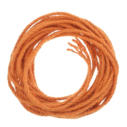 COLLBATH DIY Katzenkratzbaum Seil Aus 100% Jute Für Katzen 10 Meter Sisal Rope Für Kratzmöbel Kletterturm Und Wohnungsdeko Robustes Material Für Katzenkratzstellen Und von COLLBATH