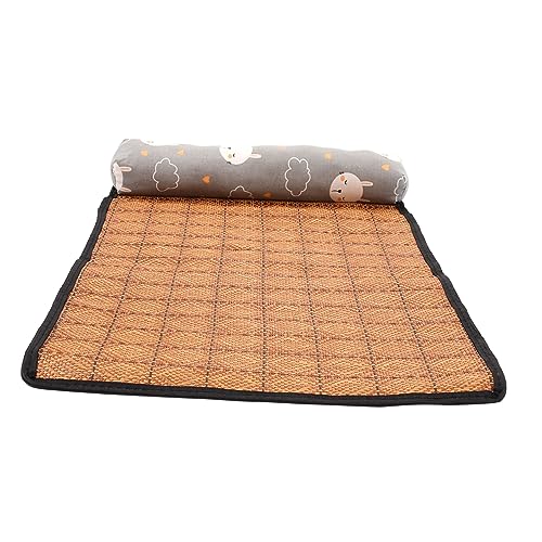 COLLBATH EIS-Seide-Matte Kühlmatte für den Haushalt rutschfeste Kühlmatte tierische Sommermatte petg Tier kühlmatte pet Cooling mat Schlafmatten Sommer kühlmatte Hund schlafmatte Flachs von COLLBATH