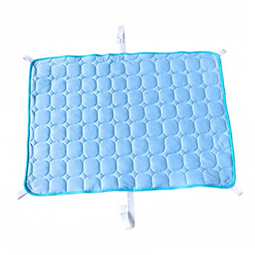 COLLBATH Eispad zum Kühlen von Haustierhunden Hund kühlung Cooles hundebett Zubehör für Meerschweinchen Hundematte hundebetten Coole Matte für Haustiere Mode Sommer Haustiermatte Sky-Blue von COLLBATH