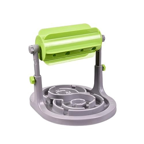 COLLBATH Essen Auslaufendes Puzzle Automatisch Hundefutter Futterautomat Nassfutter Für Katzen Slow Feeder Hundenapf Mikrochip Haustier Langsam Fressender Feeder Schüsseln Green von COLLBATH