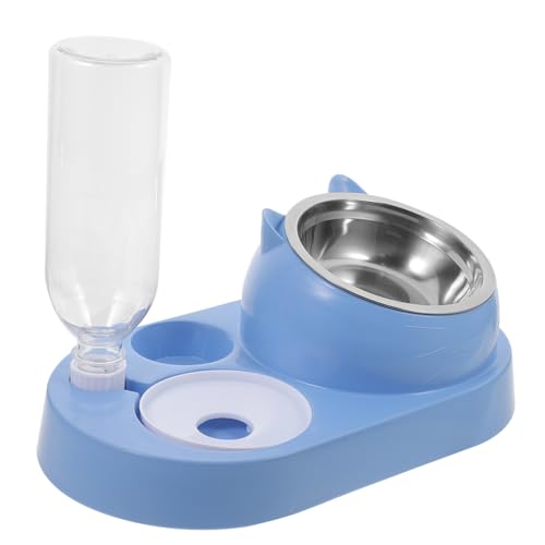 COLLBATH Automatischer Wasserspender Hundefutternapf Futterspender für Katzen und Hunde Edelstahl Futternäpfe von COLLBATH