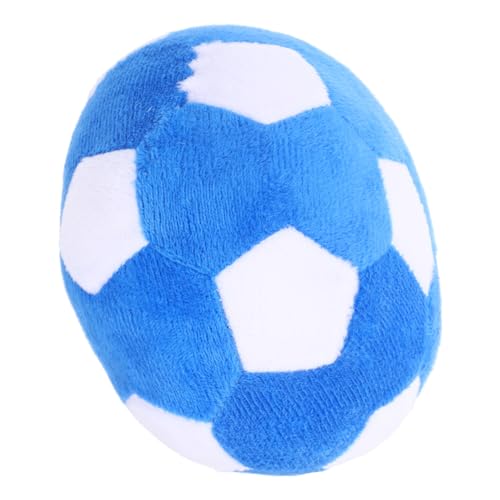 COLLBATH Fußballspielzeug für Haustiere Hunde quietschender Ball Backenzahnspielzeug für Hunde interaktives Spielzeug knete Spielzeug Welpenspielzeug kleine Hunde lustiges Hundespielzeug von COLLBATH