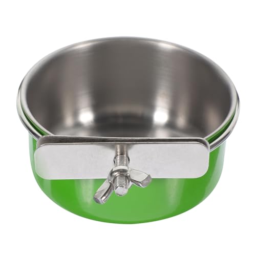 COLLBATH Container Futternapf für Papageien Hühnerwasser-Futterbecher Futternapf für Vögel Terrarium Essen Futterspender für e Zubehör für e Lebensmittel Krippe von COLLBATH