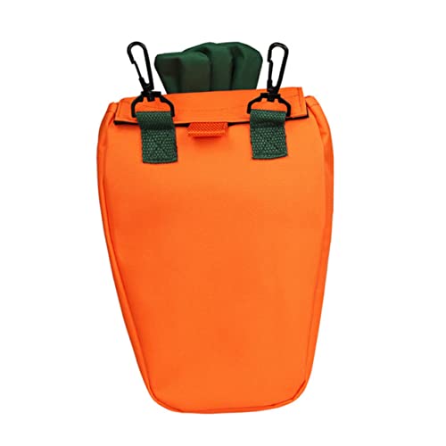 COLLBATH Futtersack Futterbeutel für Kleintiere Grasfresser für Kleintiere Ostern-Haustierbedarf Hasen heuraufe heuball meerschweinchen zubehoer Tasche entzückender Halter 600d Oxford-Stoff von COLLBATH