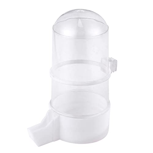 COLLBATH Hängende Wasserflasche Trinker Meerschweinchen Wasserflasche Automatischer Vogelfutterspender Vogelwasserflasche Für Käfig Vogelbad Wasserspender Für Hunde Wachtel-Feeder Taube von COLLBATH