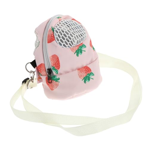 COLLBATH Hamster Aus Tasche Babyschale Aufbewahrungsorganisator Für Haustiere Hasengeschirr Canvas-Einkaufstasche Reisekoffer Tragetasche Für Haustiere -Igel-Tragetasche Rosa von COLLBATH